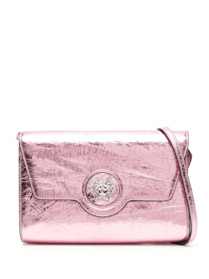 

La Medusa metallic shoulder bag, Versace La Medusa metallic shoulder bag