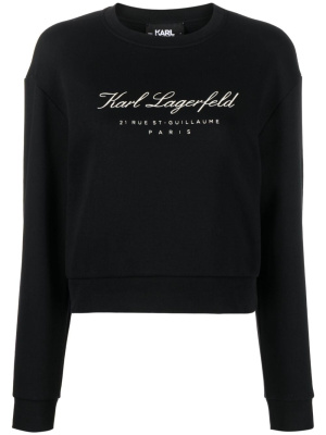 

Hotel Karl crew-neck sweatshirt, Karl Lagerfeld Hotel Karl crew-neck sweatshirt
