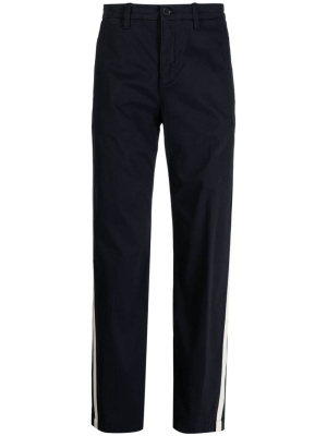 

Straight-leg striped chino trousers, Lacoste Straight-leg striped chino trousers