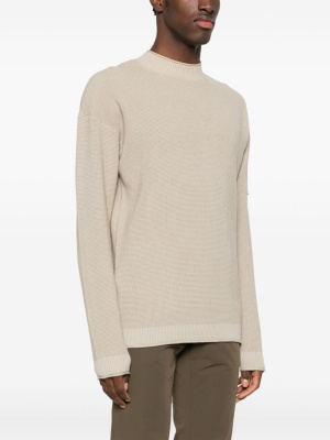 

Waffle-knit organic cotton jumper, Calvin Klein Waffle-knit organic cotton jumper