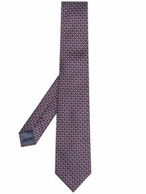 

Geometric print tie, Emporio Armani Geometric print tie