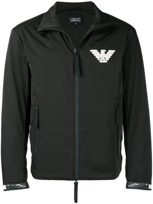 

Logo zipped jacket, Emporio Armani Logo zipped jacket