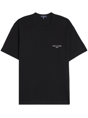 

Logo-print cotton T-shirt, Comme Des Garçons Homme Plus Logo-print cotton T-shirt