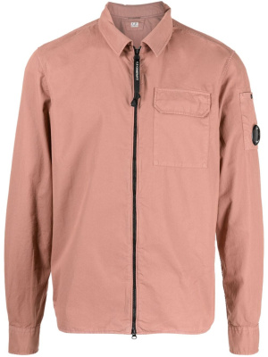 

Lens-detail cotton shirt jacket, C.P. Company Lens-detail cotton shirt jacket