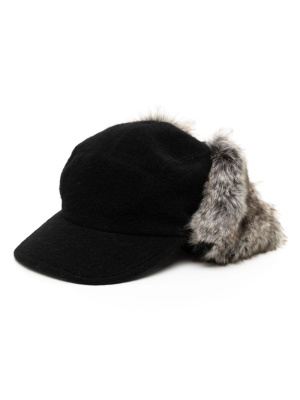 

Flannel ear flap cap, Y's Flannel ear flap cap