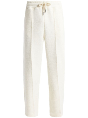 

Straight-leg bouclé track pants, AMI Paris Straight-leg bouclé track pants