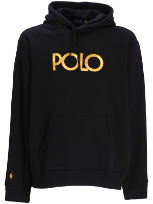 

Logo-print jersey hoodie, Polo Ralph Lauren Logo-print jersey hoodie