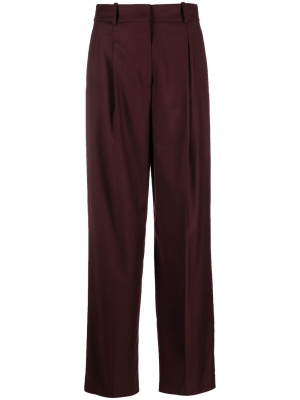 

Pleated high-waisted trousers, Theory Pleated high-waisted trousers