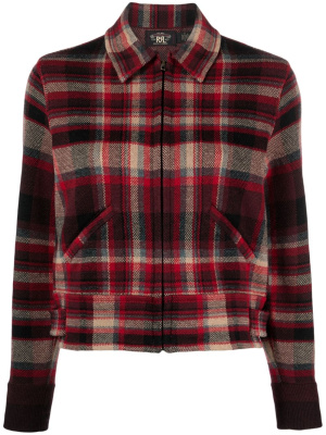

Berry plaid-check jacket, Ralph Lauren RRL Berry plaid-check jacket