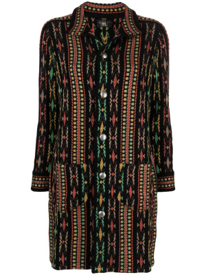 

Duster geometric-pattern jacket, Ralph Lauren RRL Duster geometric-pattern jacket