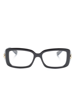 

GG rectangle-frame glasses, Gucci Eyewear GG rectangle-frame glasses