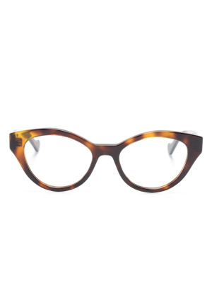 

Tortoiseshell cat eye-frame glasses, Gucci Eyewear Tortoiseshell cat eye-frame glasses