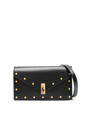 

Polo ID logo-plaque leather bag, Polo Ralph Lauren Polo ID logo-plaque leather bag