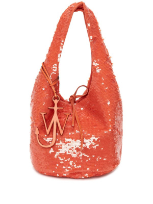 

Mini sequin-embellished bag, JW Anderson Mini sequin-embellished bag