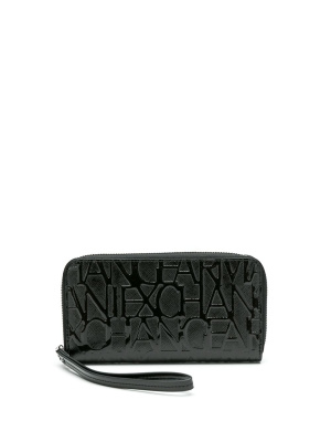 

Embossed logo wallet, Armani Exchange Embossed logo wallet