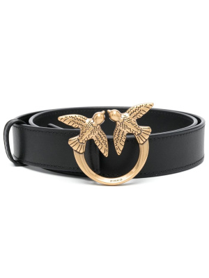 

Logo-buckle leather belt, PINKO Logo-buckle leather belt