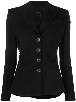 

Gathered single-breasted blazer, PINKO Gathered single-breasted blazer