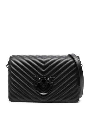 

Love quilted leather crossbody bag, PINKO Love quilted leather crossbody bag