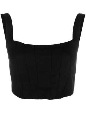 

Square-neck cropped top, PINKO Square-neck cropped top