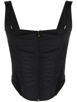 

Zip-up bustier top, PINKO Zip-up bustier top