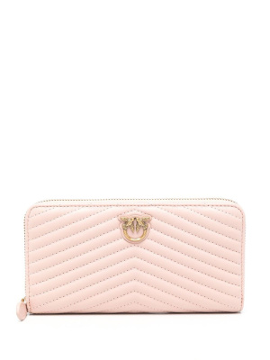 

Love quilted leather wallet, PINKO Love quilted leather wallet