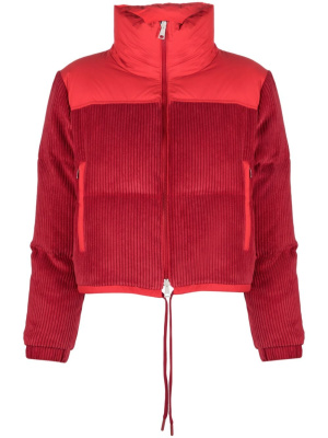

Waitaki panelled quilted jacket, Moncler Waitaki panelled quilted jacket