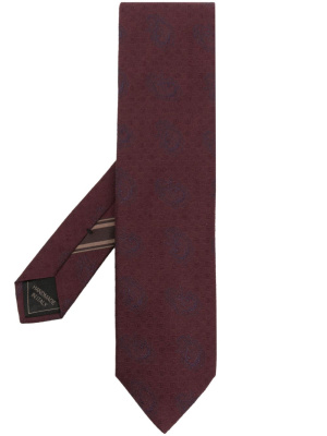 

Patterned-jacquard silk tie, Brioni Patterned-jacquard silk tie