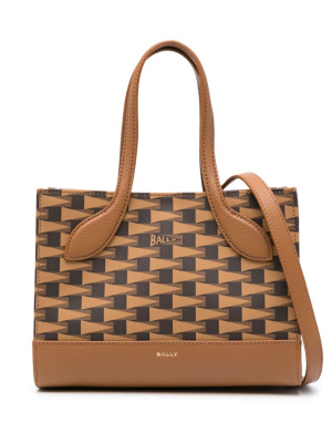 

Pennant geometric-pattern mini bag, Bally Pennant geometric-pattern mini bag