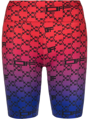 

Monogram-print cycling shorts, Off-White Monogram-print cycling shorts