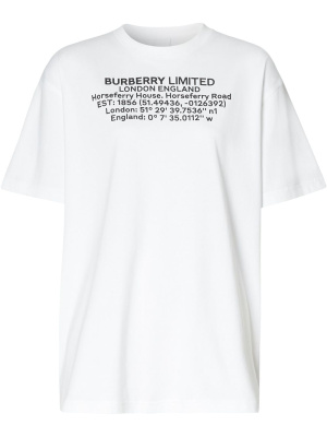 

Text print T-shirt, Burberry Text print T-shirt