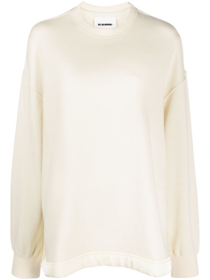 

Crew-neck side-slit sweatshirt, Jil Sander Crew-neck side-slit sweatshirt