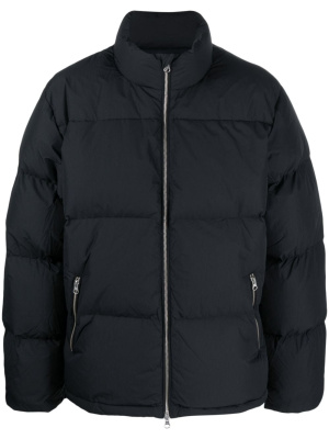 

Logo-embroidered puffer jacket, Stüssy Logo-embroidered puffer jacket