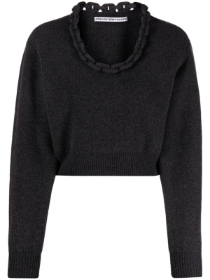 

Scoop-neck cashmere jumper, Alexander Wang Scoop-neck cashmere jumper