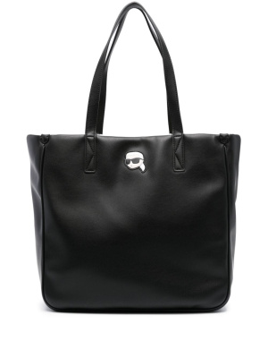 

K/Ikonik reversible shearling tote bag, Karl Lagerfeld K/Ikonik reversible shearling tote bag