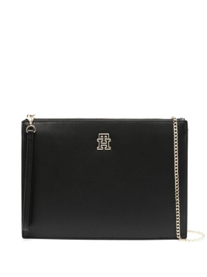 

Monogram-plaque clutch bag, Tommy Hilfiger Monogram-plaque clutch bag