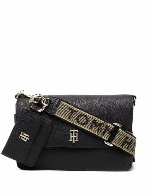 

Logo-plaque crossbody bag, Tommy Hilfiger Logo-plaque crossbody bag
