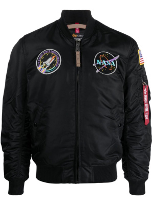

MA-1 TT Nasa patch-detail jacket, Alpha Industries MA-1 TT Nasa patch-detail jacket