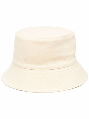

Embroidered-logo bucket hat, Nanushka Embroidered-logo bucket hat