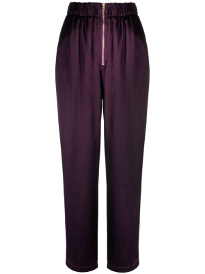 

Satin-weave straight-leg trousers, Forte Forte Satin-weave straight-leg trousers