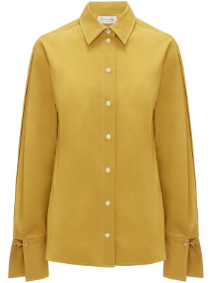 

Split-cuff pleated shirt, Victoria Beckham Split-cuff pleated shirt
