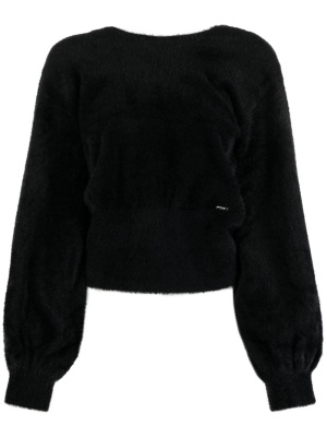 

Brushed V-back sweatshirt, LIU JO Brushed V-back sweatshirt