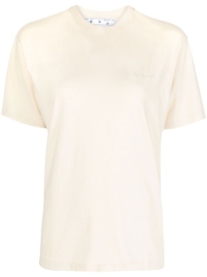 

Diagonal-stripe T-shirt, Off-White Diagonal-stripe T-shirt