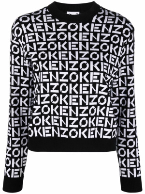 

Logo-intarsia jumper, Kenzo Logo-intarsia jumper