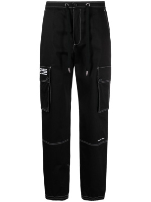 

Contrast-stitch cargo trousers, Dolce & Gabbana Contrast-stitch cargo trousers