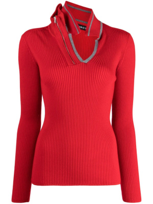 

Asymmetric ribbed jumper, Y/Project Asymmetric ribbed jumper