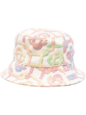 

Monogram-print bucket hat, Casablanca Monogram-print bucket hat