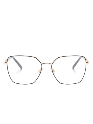 

Monogram-plaque square-frame glasses, Dolce & Gabbana Eyewear Monogram-plaque square-frame glasses