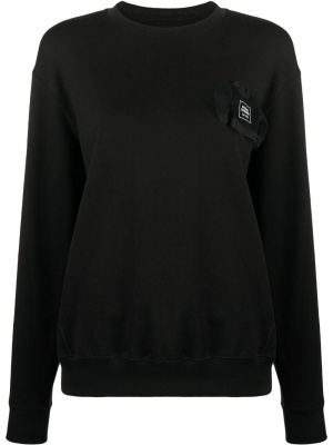 

Logo-patch cotton top, Opening Ceremony Logo-patch cotton top