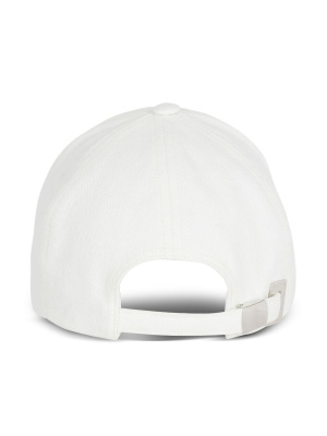 

Logo-embroidered cotton cap, Balmain Logo-embroidered cotton cap