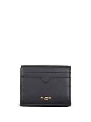 

B-Buzz leather wallet, Balmain B-Buzz leather wallet